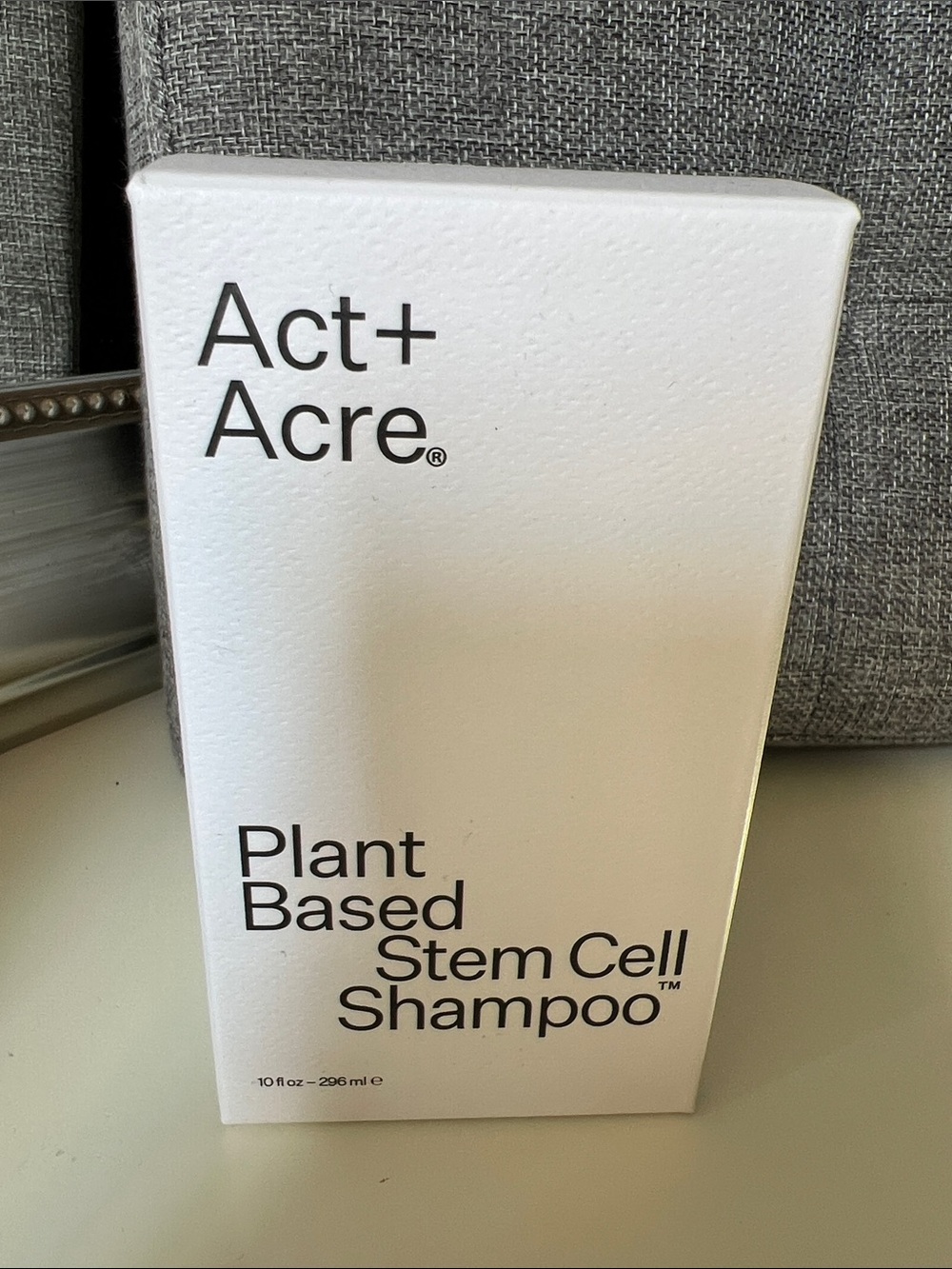 Act + Acre Plant Based Stem Cell Shampoo — White